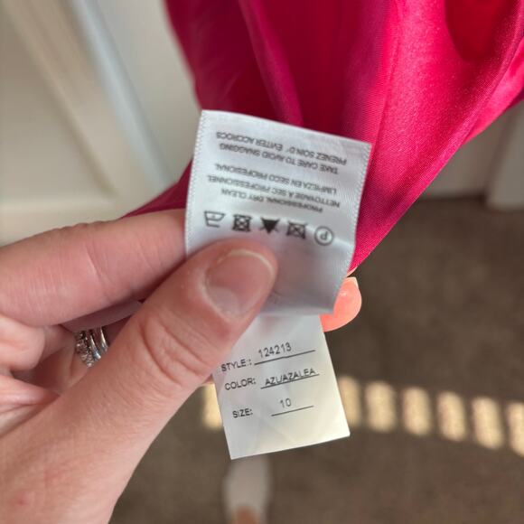 NWOT Jenny Yoo Waverly Dress Pink Formal Wedding Guest Homecoming Prom S - Picture 9 of 16